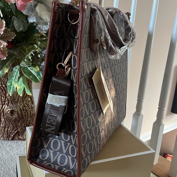 VALENTINO ORLANDI LARGE TOTE NEW AUTHENTIC 14x14 - Picture 3 of 13